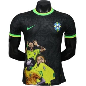 Brasil Camiseta Edición Jugadores 2026 Especial Negra - Camiseta Brasil | tiendasdefutboles