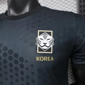Corea Camiseta Edición Jugadores 2026 Especial Negra - Camiseta Corea Del Sur Mundial 2026 | tiendasdefutboles