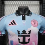 Especial Jugadores Camiseta Inter Miami 2025 2026 Azul Rosa
