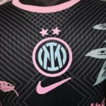 Especial Jugadores Camiseta Inter Milán 2025 2026 Negro Rosa