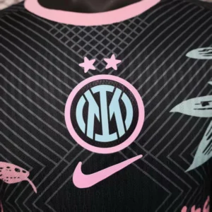 Inter Milán Camiseta Edición Jugadores 2025 2026 Especial Negra - Camiseta Serie A Inter Milán | tiendasdefutboles