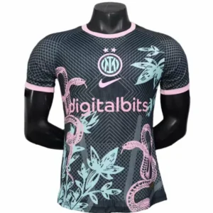 Inter Milán Camiseta Edición Jugadores 2025 2026 Especial Negra - Camiseta Serie A Inter Milán | tiendasdefutboles