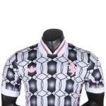 Especial Jugadores Camiseta Juventus 2025 2026 Blanco Negro Rosa