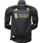 Liverpool Camiseta Edición Jugadores 2025 2026 Especial Negra - Camiseta Liverpool | tiendasdefutboles