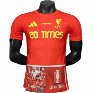 Liverpool Camiseta Edición Jugadores 2025 2026 Especial Roja - Camiseta Liverpool | tiendasdefutboles