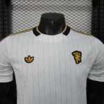 Especial Jugadores Camiseta Manchester United 2025 2026 Blanco Amarillo