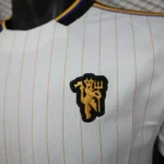 Especial Jugadores Camiseta Manchester United 2025 2026 Blanco Amarillo
