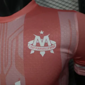 Marsella Camiseta Edición Jugadores 2025 2026 Especial Rosa - Camiseta Marsella | tiendasdefutboles