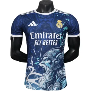 Real Madrid Camiseta Edición Jugadores 2025 2026 Especial Azul - Camiseta Real Madrid | tiendasdefutboles