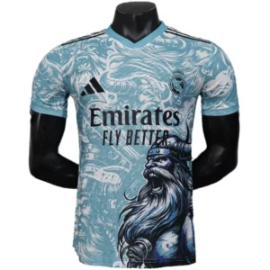Real Madrid Camiseta Edición Jugadores 2025 2026 Especial Azul - Camiseta Real Madrid | tiendasdefutboles