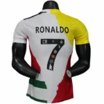 Especial Jugadores Camiseta Real Madrid 2025 2026 Blanco Amarillo Verde