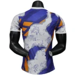 Especial Jugadores Camiseta Real Madrid 2025 2026 Blanco Azul Naranja
