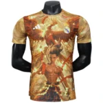 Especial Jugadores Camiseta Real Madrid 2025 2026 Naranja Amarillo