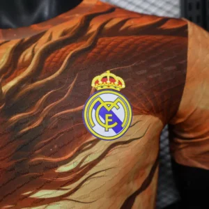 Real Madrid Camiseta Edición Jugadores 2025 2026 Especial Naranja - Camiseta Real Madrid | tiendasdefutboles