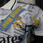 Especial Jugadores Camiseta Real Madrid 2025 2026 Negro Blanco