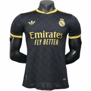 Real Madrid Camiseta Edición Jugadores 2025 2026 Especial Negra - Camiseta Real Madrid | tiendasdefutboles