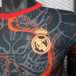 Especial Jugadores Camiseta Real Madrid 2025 2026 Negro Rojo