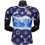 Especial Jugadores Camiseta Real Madrid 2025 2026 Purpura Azul Blanco