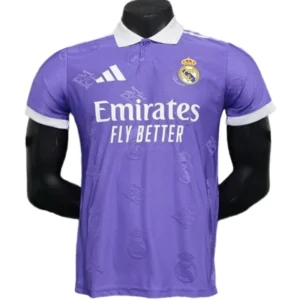 Real Madrid Camiseta Edición Jugadores 2025 2026 Especial Púrpura - Camiseta Real Madrid | tiendasdefutboles