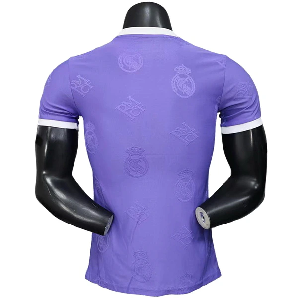 Especial Jugadores Camiseta Real Madrid 2025 2026 Purpura III Blanco Real Madrid Camiseta Edición Jugadores 2025 2026 Especial Púrpura - Camiseta Real Madrid | tiendasdefutboles