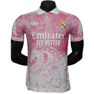 Real Madrid Camiseta Edición Jugadores 2025 2026 Especial Rosa - Camiseta Real Madrid | tiendasdefutboles