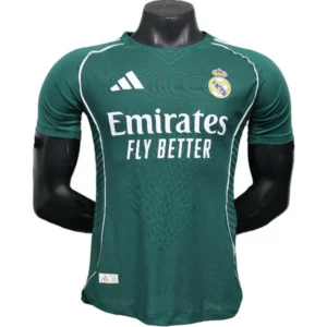Real Madrid Camiseta Edición Jugadores 2025 2026 Especial Verde - Camiseta Real Madrid | tiendasdefutboles