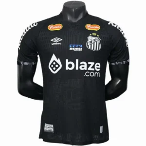 Santos FC Camiseta Edición Jugadores 2025 2026 Especial Negra - Camiseta Santos Fc | tiendasdefutboles