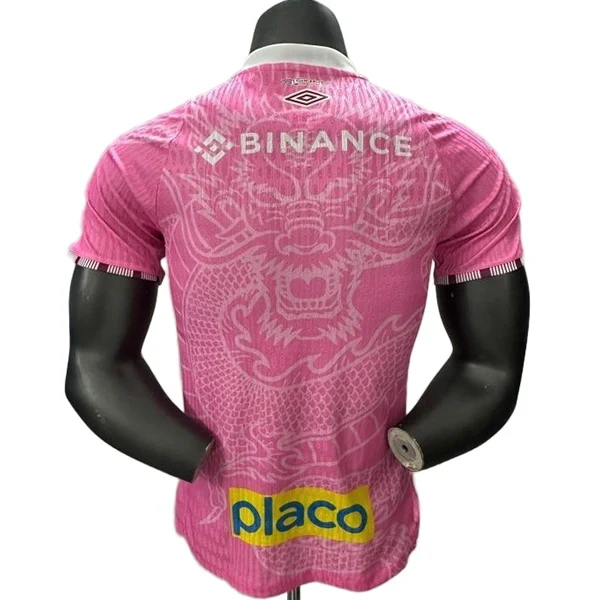 Especial Jugadores Camiseta Santos 2025 2026 Rosa Santos FC Camiseta Edición Jugadores 2025 2026 Especial Rosa - Camiseta Santos Fc | tiendasdefutboles