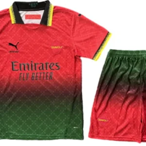 AC Milan Conjunto 2024 2025 Rojo - Maglia Ac Milan | tiendasdefutboles