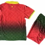 Fourth Conjunto De Niños AC Milan 2024 2025 Rojo