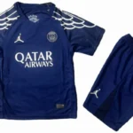 Fourth Conjunto De Niños Paris Saint Germain 2024 2025 Azul