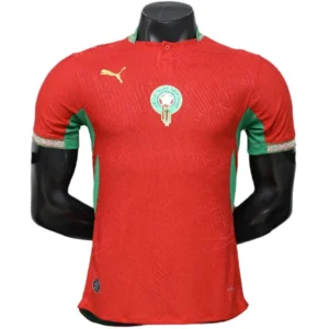 Marruecos Camiseta Edición Jugadores 2026 Casa Roja - Camiseta Marruecos | tiendasdefutboles