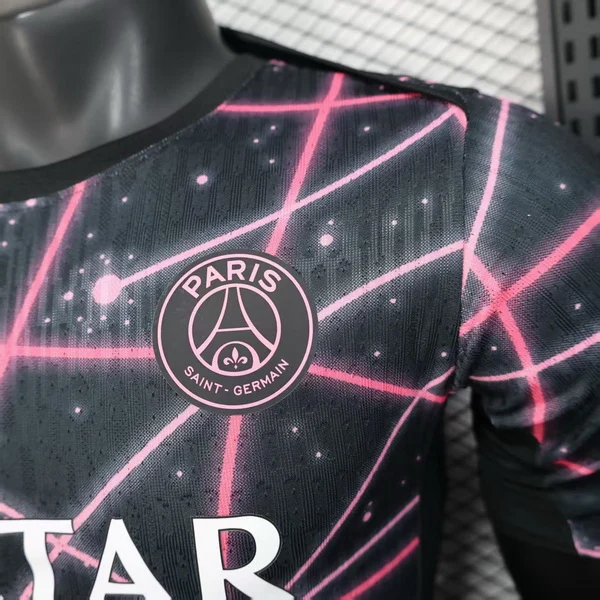 Jugadores Especial Camiseta Paris Saint Germain 2025 2026 Negro I Rosa Paris Saint Germain Camiseta Edición Jugadores 2025 2026 Especial Negra - Camiseta Paris Saint Germain | tiendasdefutboles