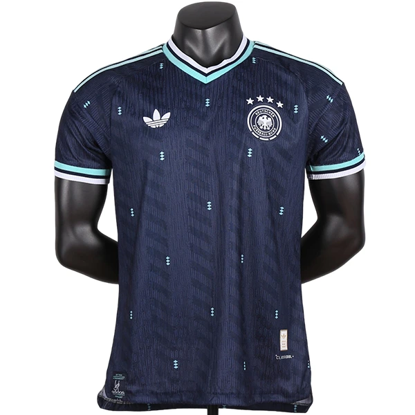 Jugadores Segunda Camiseta Alemania 2026 Azul Alemania Camiseta Edición Jugadores 2026 Segunda Azul - Camiseta Alemania | tiendasdefutboles