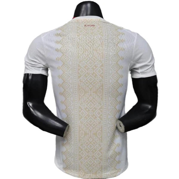 Jugadores Segunda Camiseta Marruecos 2026 Blanco Marruecos Camiseta Edición Jugadores 2026 Segunda Blanca - Camiseta Marruecos | tiendasdefutboles