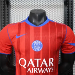 Paris Saint Germain Camiseta Edición Jugadores 2025 2026 Tercera Roja - Camiseta Paris Saint Germain | tiendasdefutboles