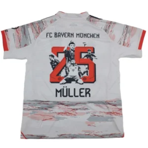 Muller #25 - Bayern Múnich Camiseta 2025 2026 Segunda Blanca - Camiseta Bayern Múnich 2026 | tiendasdefutboles