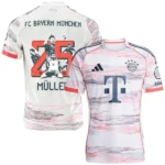 Muller #25 - Bayern Múnich Camiseta 2025 2026 Segunda Blanca - Camiseta Bayern Múnich 2026 | tiendasdefutboles