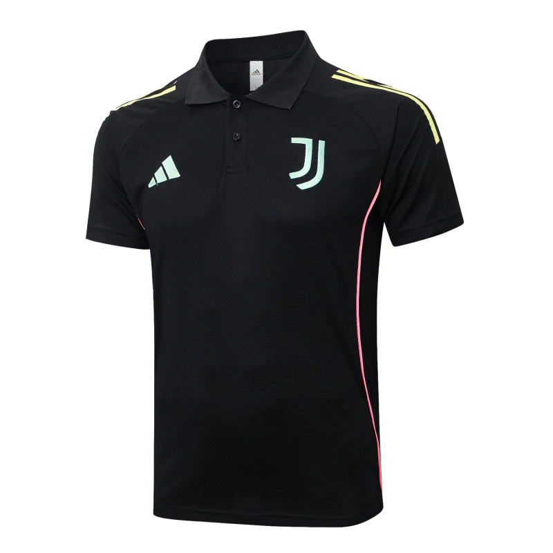 Polo Juventus 2025 2026 Negro Juventus Polo 2025 2026 Negro - Equipación Juventus | tiendasdefutboles