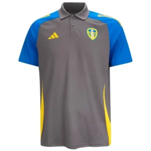 Leeds United Polo 2024 2025 Gris - Maglia Leeds United | tiendasdefutboles