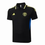Polo Manchester United 2025 2026 Negro Amarillo