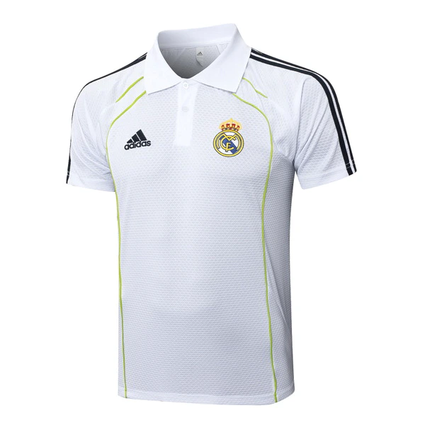 Polo Real Madrid 2025 2026 Blanco Verde Real Madrid Polo 2025 2026 Blanco - Maglia Real Madrid | tiendasdefutboles