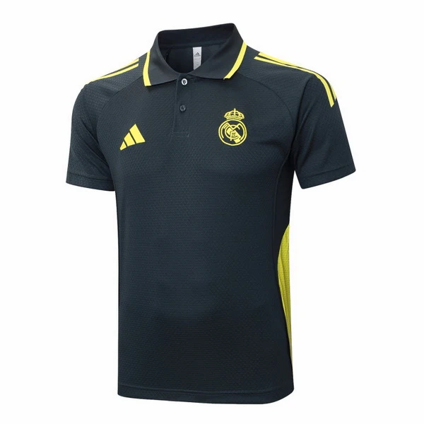 Polo Real Madrid 2025 2026 Gris Marino Real Madrid Polo 2025 2026 Gris - Maglia Real Madrid | tiendasdefutboles