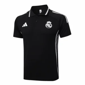 Real Madrid Polo 2025 2026 Negro - Maglia Real Madrid | tiendasdefutboles