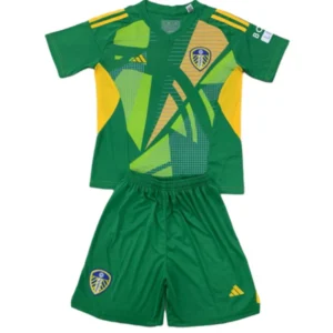 Leeds United Niños Conjunto 2024 2025 Portero Verde - Tuta Leeds United Niños | tiendasdefutboles