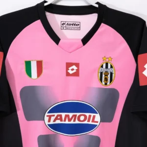 Juventus Camiseta 2001 2002 Portero Rosa - Camiseta Juventus | tiendasdefutboles