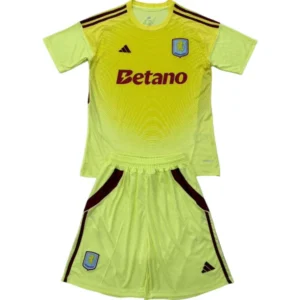 Aston Villa Conjunto 2025 2026 Portero Amarillo - Maglia Aston Villa | tiendasdefutboles