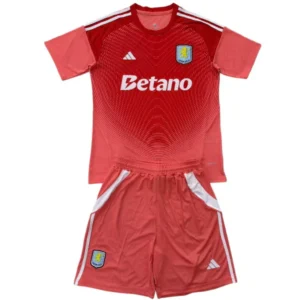 Aston Villa Conjunto 2025 2026 Portero Rojo - Maglia Aston Villa | tiendasdefutboles