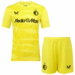 Feyenoord Rotterdam Niños Conjunto 2025 2026 Portero Amarillo - Feyenoord Rotterdam Niños Barata | tiendasdefutboles