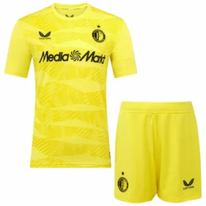 Feyenoord Rotterdam Niños Conjunto 2025 2026 Portero Amarillo - Feyenoord Rotterdam Niños Barata | tiendasdefutboles